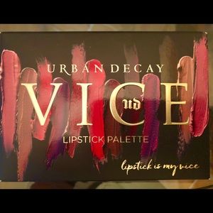 Urban Decay Blackmail Lipstick Vice Palette New